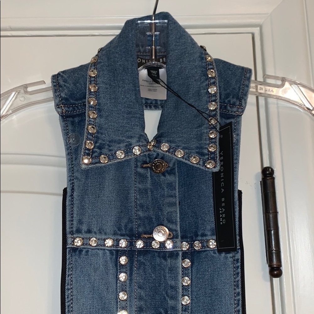 Veronica Beard Denim Dickey